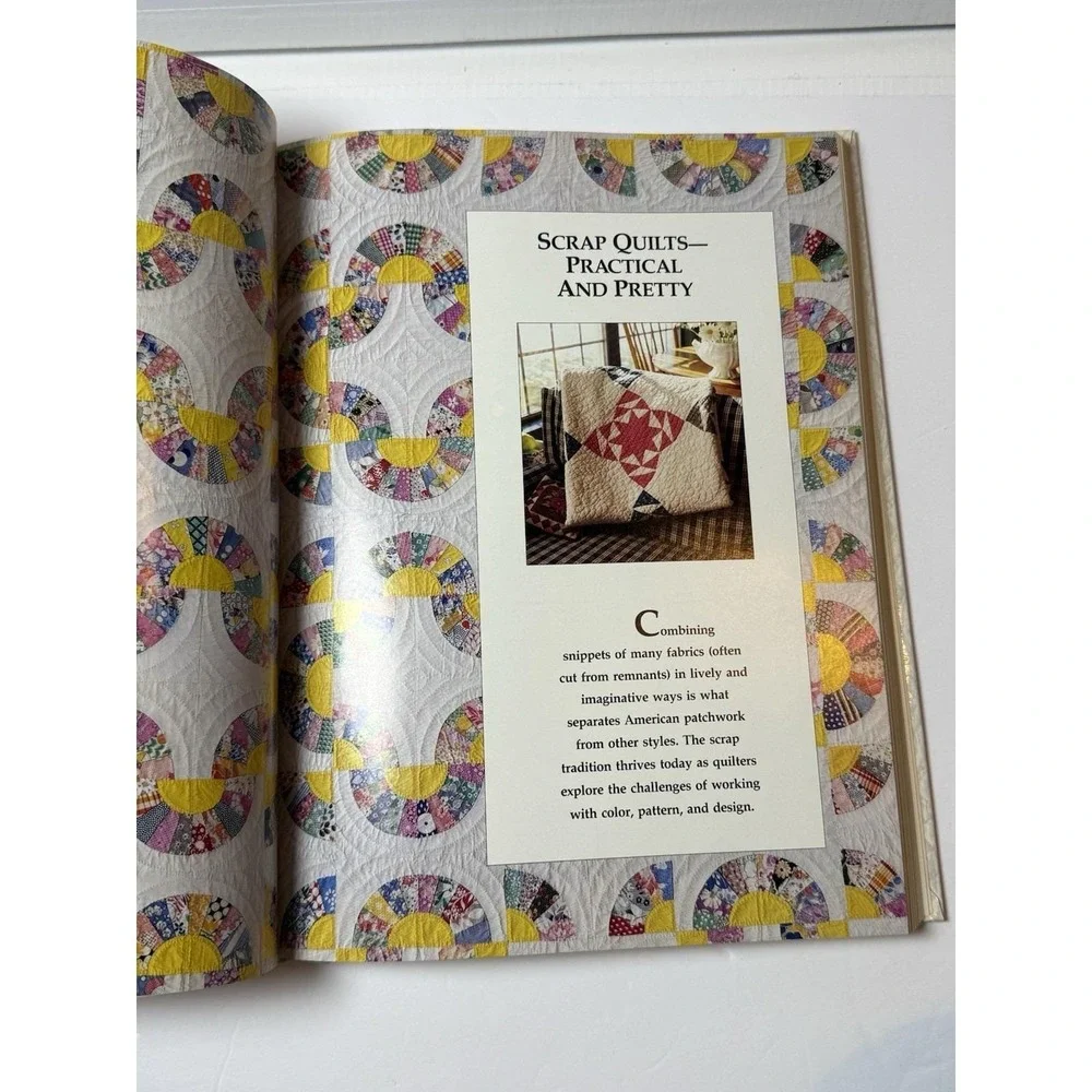 Better Homes and Gardens‎ Creative American Quilting Hardcover Book 1989 Vintage